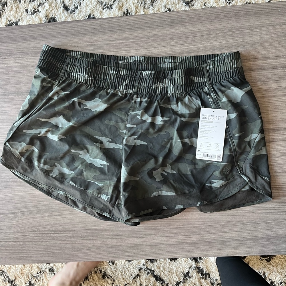 Camo athleta shorts